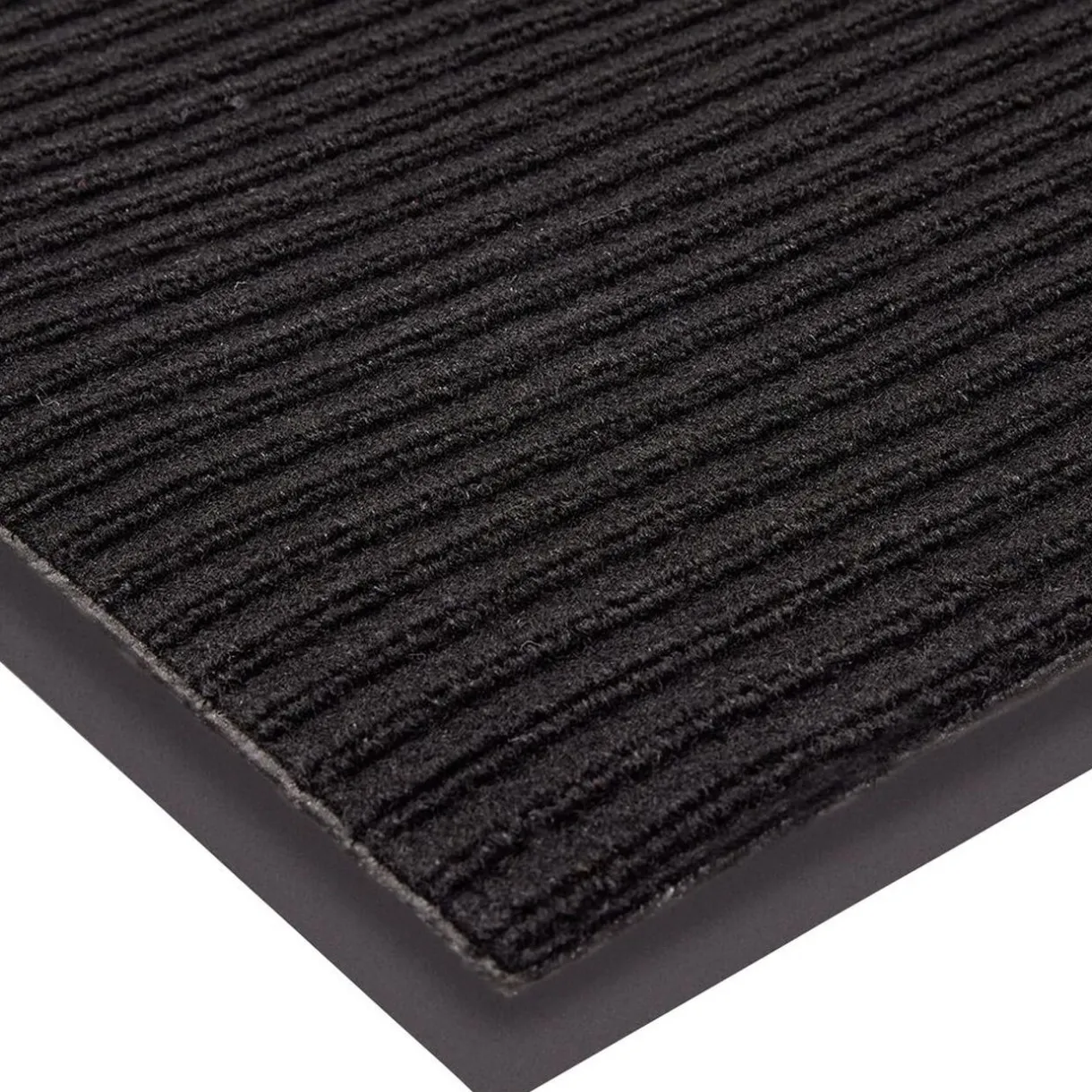 Nettoyage Et Entretien|Gifi Tapis antipoussière antidérapant noir 160x60cm