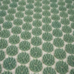 Outlet Gifi Tapis d'acupression beige et vert