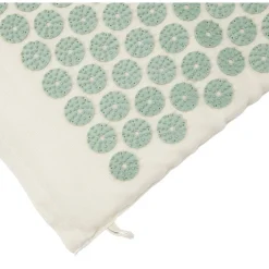 Outlet Gifi Tapis d'acupression beige et vert