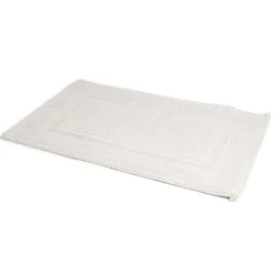 Discount Gifi Tapis de bain 100% coton blanc uni 70x50cm