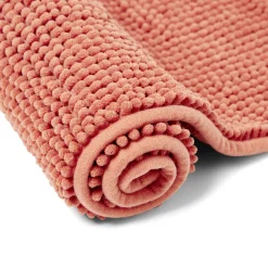Outlet Gifi Tapis de bain antidérapant ultra-absorbant terracotta 45x65cm