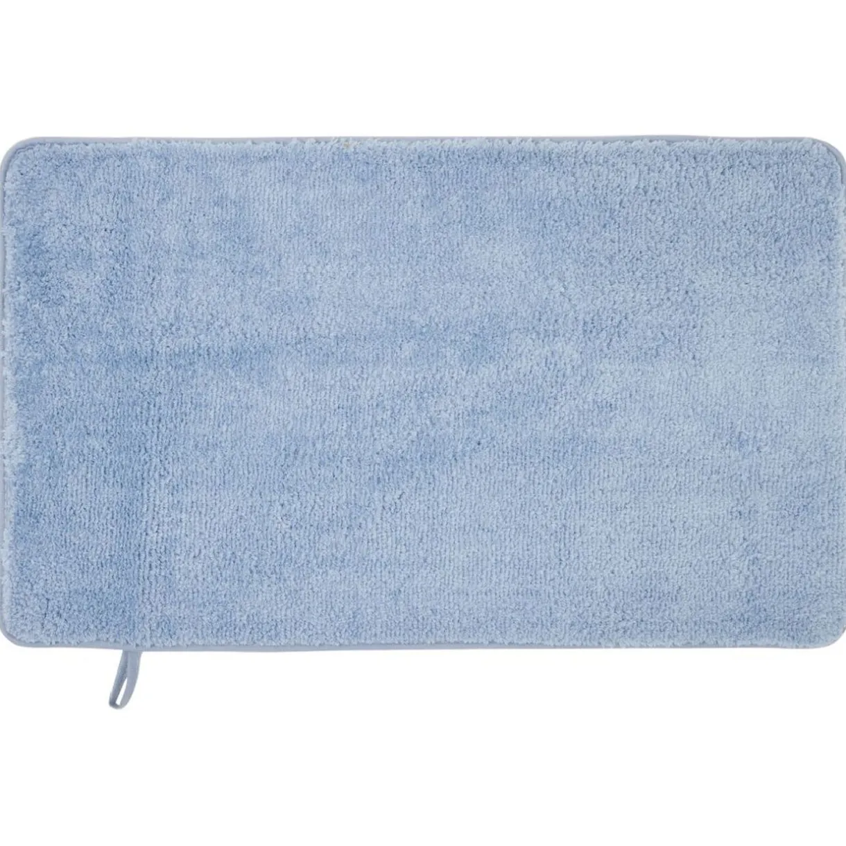 Outlet Gifi Tapis de bain mémoire de forme bleu 75x45cm