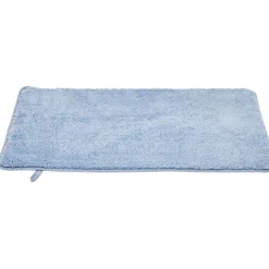 Outlet Gifi Tapis de bain mémoire de forme bleu 75x45cm