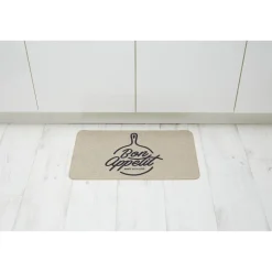 Nettoyage Et Entretien|Gifi Tapis de cuisine design Bon appétit 75x45 cm