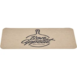 Nettoyage Et Entretien|Gifi Tapis de cuisine design Bon appétit 75x45 cm