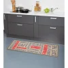 Nettoyage Et Entretien|Gifi Tapis de cuisine gris beige et rouge