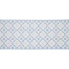 Nettoyage Et Entretien|Gifi Tapis de cuisine imprimé carreau de ciment bleu et blanc 120x50cm