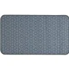Nettoyage Et Entretien|Gifi Tapis de cuisine imprimé rosaces bleu gris 80x45 cm