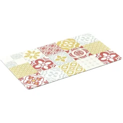 Nettoyage Et Entretien|Gifi Tapis de cuisine motif carreau de ciment multicolore 45 x 75 cm