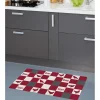 Nettoyage Et Entretien|Gifi Tapis de cuisine polyamide décor rustique poule carreau 80x50 cm