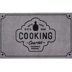 Nettoyage Et Entretien|Gifi Tapis de cuisine rectangulaire gris