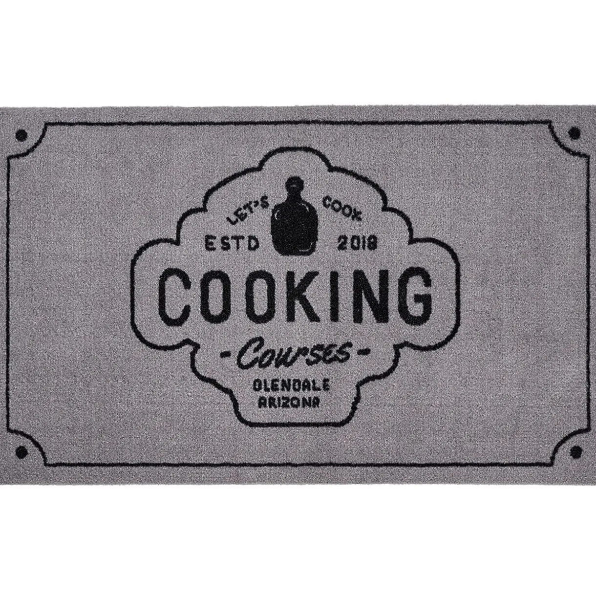 Nettoyage Et Entretien|Gifi Tapis de cuisine rectangulaire gris