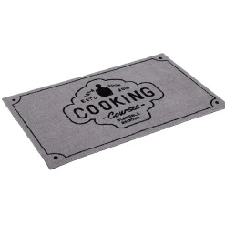 Nettoyage Et Entretien|Gifi Tapis de cuisine rectangulaire gris