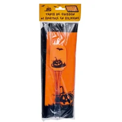 Tapis de cuisson Halloween avec spatule^Gifi