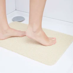 New Gifi Tapis de douche anti-dérapant 60x40cm beige