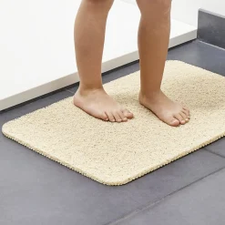 New Gifi Tapis de douche anti-dérapant 60x40cm beige
