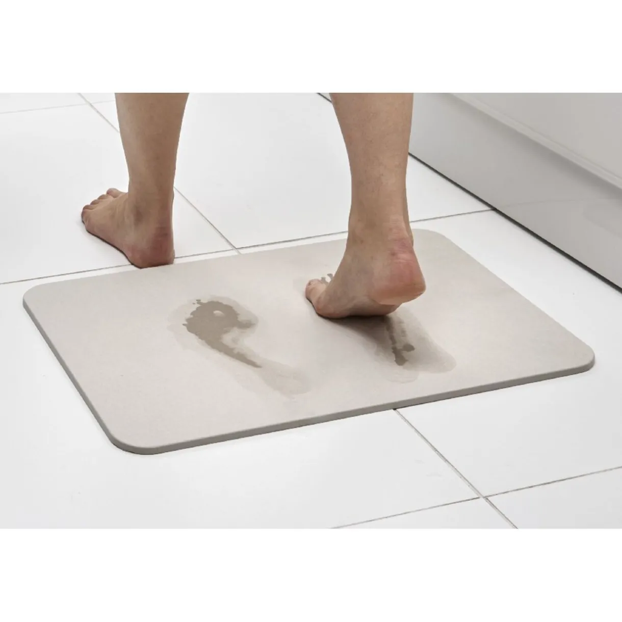 Clearance Gifi Tapis de salle de bain blanc magique