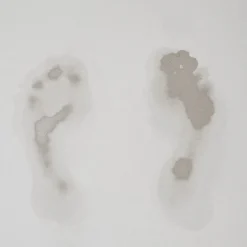 Clearance Gifi Tapis de salle de bain blanc magique