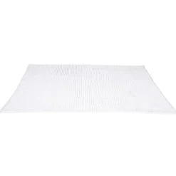 Clearance Gifi Tapis de salle de bain chenille blanc 90x60 cm