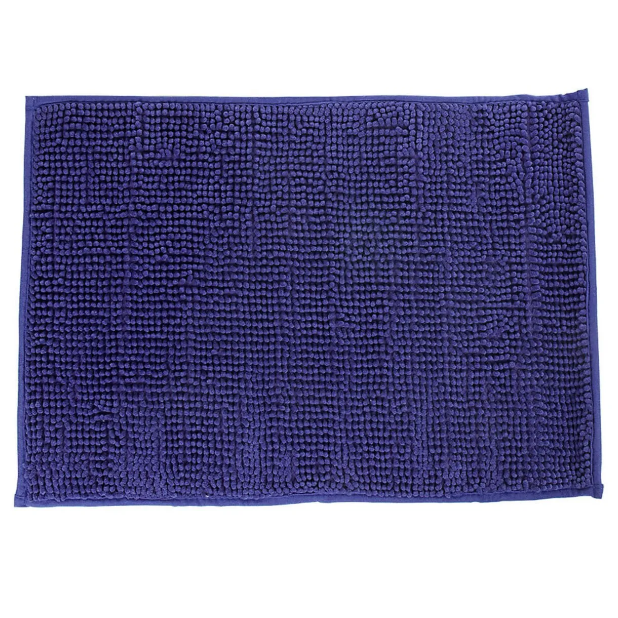 Sale Gifi Tapis de salle de bain chenille bleu