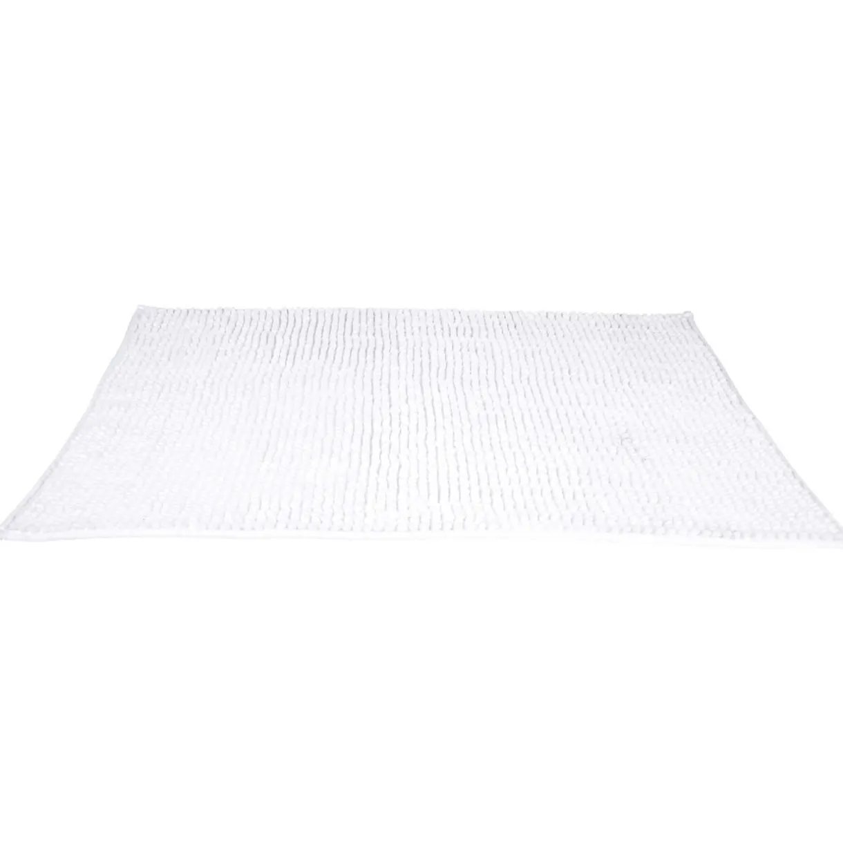 New Gifi Tapis de salle de bain chenille blanc grand modèle
