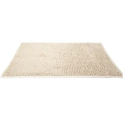 Online Gifi Tapis de salle de bain chenille taupe 65x45 cm