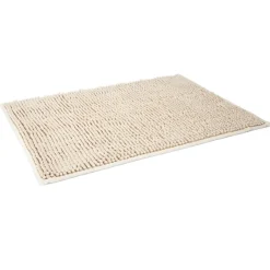 Online Gifi Tapis de salle de bain chenille taupe 65x45 cm
