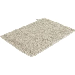 Online Gifi Tapis de salle de bain chenille taupe 65x45 cm