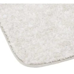 Hot Gifi Tapis de salle de bain gris en polyester
