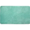 Best Gifi Tapis de salle de bain uni bleu 45x75 cm