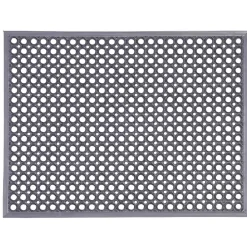 Nettoyage Et Entretien|Gifi Tapis d'entrée caillebotis en pvc noir