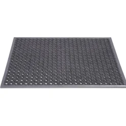 Nettoyage Et Entretien|Gifi Tapis d'entrée caillebotis en pvc noir