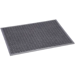 Nettoyage Et Entretien|Gifi Tapis d'entrée caillebotis en pvc noir