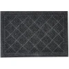 Nettoyage Et Entretien|Gifi Tapis d'entrée en polyester gris foncé