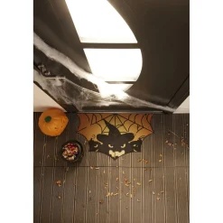 Nettoyage Et Entretien|Gifi Tapis d'entrée Halloween design toile d'araignée
