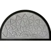 Nettoyage Et Entretien|Gifi Tapis d'extérieur demi lune motif rosace relief 45x75cm