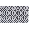Nettoyage Et Entretien|Gifi Tapis extérieur design géométrique noir et blanc 75x45 cm