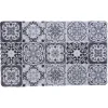 Nettoyage Et Entretien|Gifi Tapis extérieur design mosaïque gris et blanc 75x45 cm