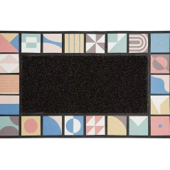 Nettoyage Et Entretien|Gifi Tapis extérieur rectangulaire motif carreau de ciment