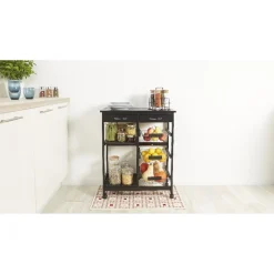 Nettoyage Et Entretien|Gifi Tapis imprimé carreaux de ciment rouge et blanc