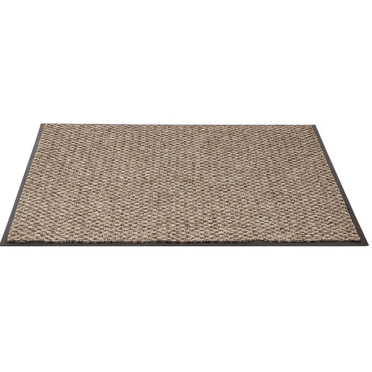 Nettoyage Et Entretien|Gifi Tapis intérieur antipoussière absorbant beige et noir 80x60cm