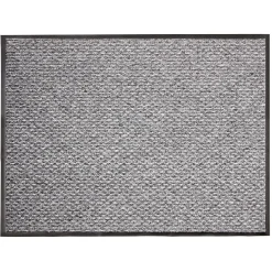 Nettoyage Et Entretien|Gifi Tapis intérieur antipoussière absorbant gris et noir 80x60cm