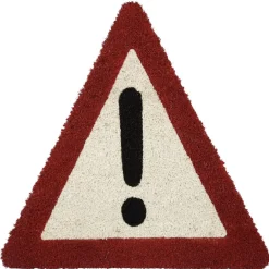 Nettoyage Et Entretien|Gifi Tapis paillasson triangle panneau Danger