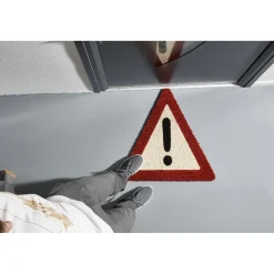 Nettoyage Et Entretien|Gifi Tapis paillasson triangle panneau Danger