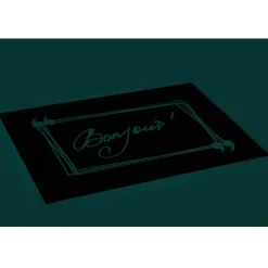 Nettoyage Et Entretien|Gifi Tapis phosphorescent anti-dérapant et absorbant L28 x 20 cm noir blanc