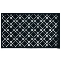 Nettoyage Et Entretien|Gifi Tapis phosphorescent anti-dérapant et absorbant L28 x 20 cm noir blanc