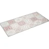 Nettoyage Et Entretien|Gifi Tapis pvc imprimé carreau de ciment 100x50 cm gris blanc rouge