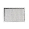 Nettoyage Et Entretien|Gifi Tapis rectangulaire imprimé graphique blanc et noir