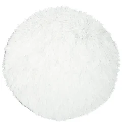 Outlet Gifi Tapis rond fausse fourrure Ø60cm