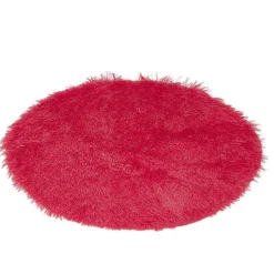 Outlet Gifi Tapis rond fausse fourrure Ø60cm